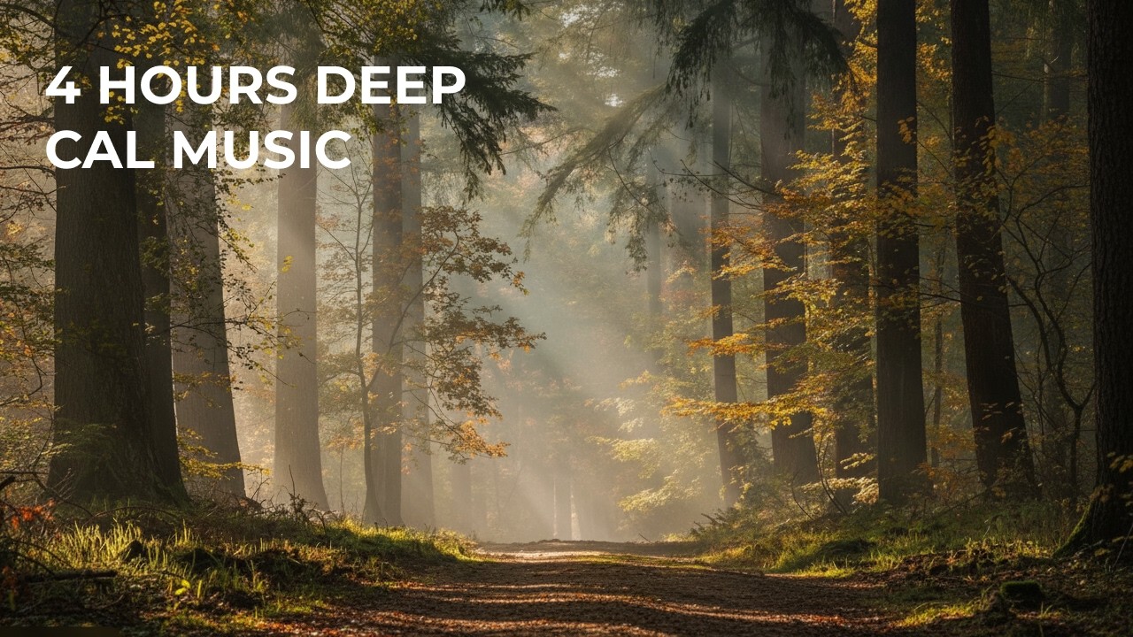 4 Hours Deep Cal 🌲  Peaceful Sounds, Deep Focus