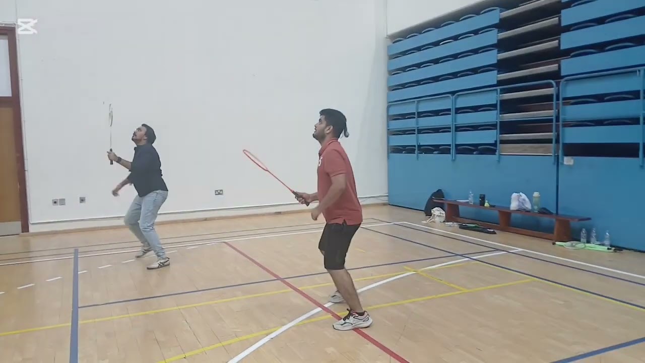 "Badminton Game at Al Nasr Club Dubai | Friendly Match Highlights 🏸🇦🇪"