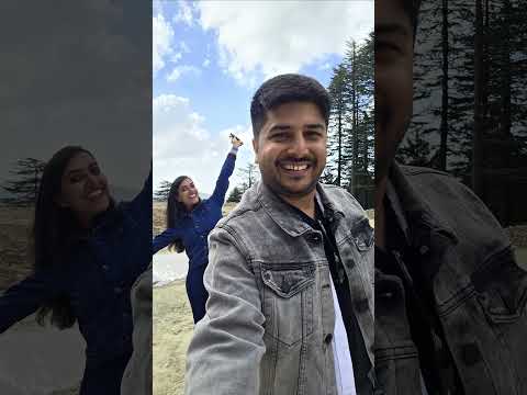 Some places don't need a filter - they already look unreal #kufri #friendshipgoals #hillstation