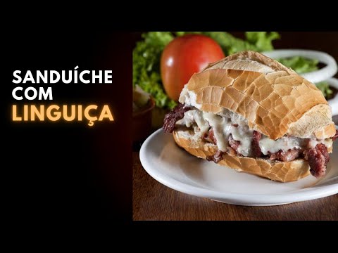 Sanduíche de linguiça com queijo derretido, Basil x USA