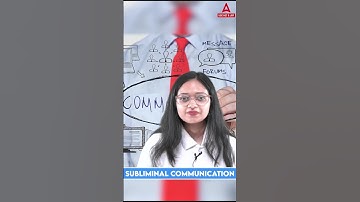 SUBLIMINAL COMMUNICATION ? I #shorts #ugcnet2023 #ugcnetpaper1 #ugcnetprepration