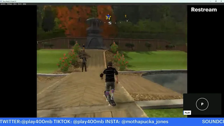 Tony Hawk : Project 8 - LIVE Walkthrough (NeverSoft Games)