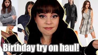 I'm ashamed.. but also happy 😂 . Birthday clothing haul! H&M. Macys, F21 and more