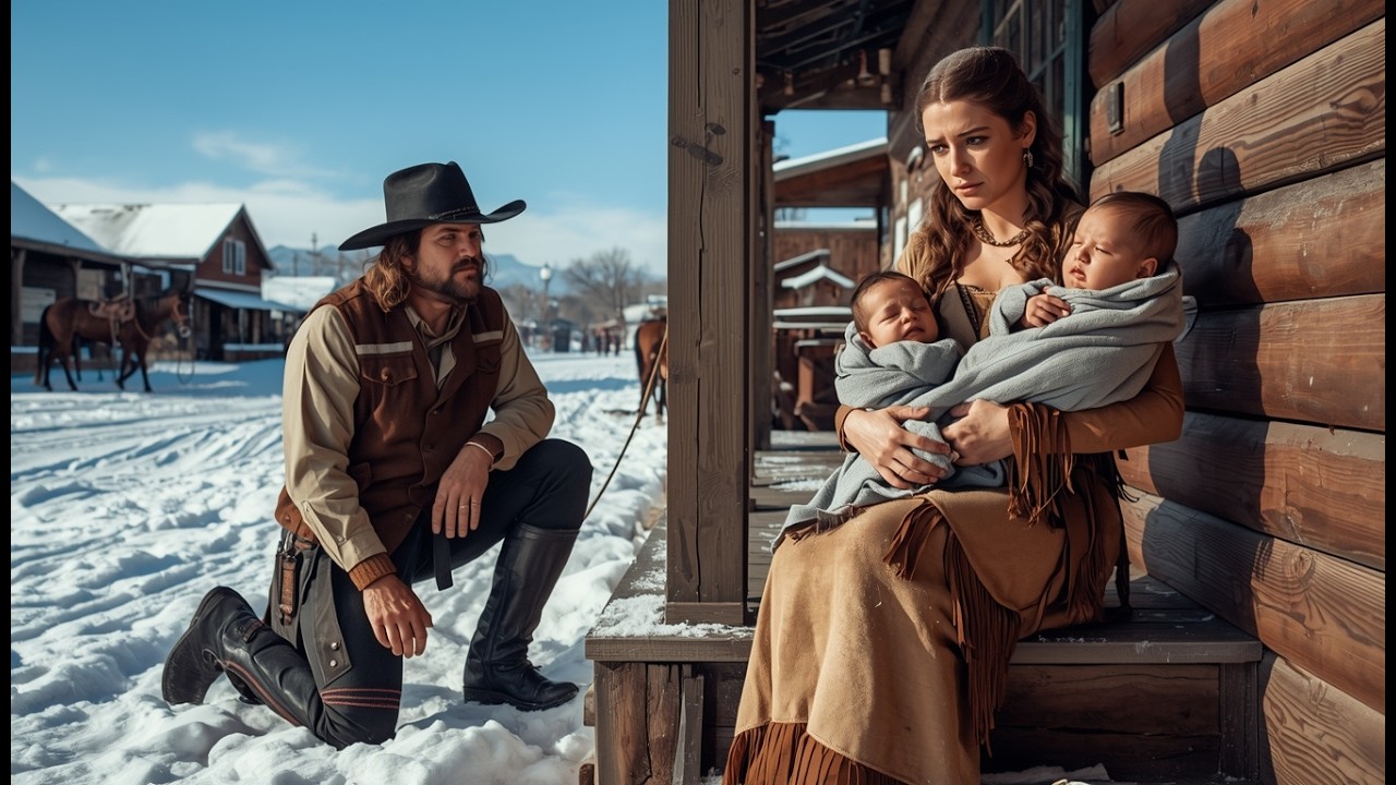 She Sobbed, “Take My Children!” — Until the Cowboy Answered, “You’re All Coming With Me|