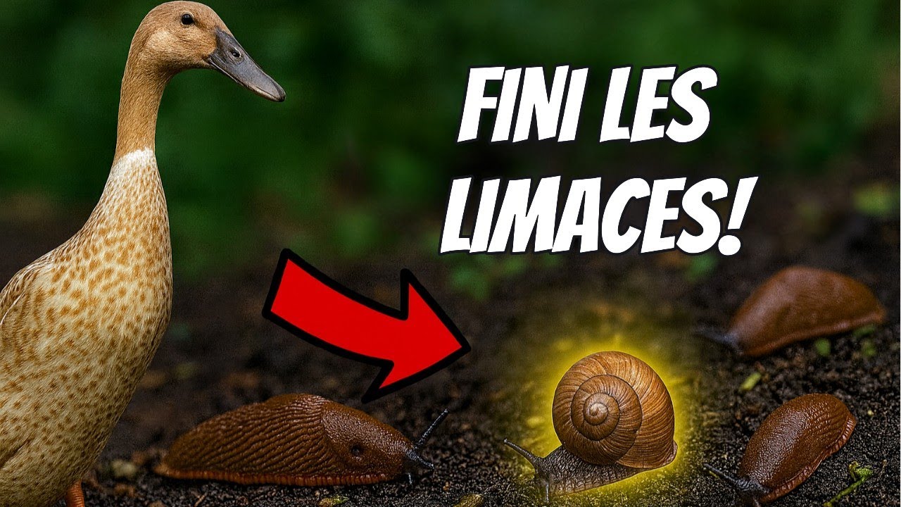 Le Canard Coureur Indien Pour Reguler Les Limaces Au Potager Youtube