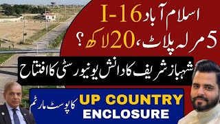Up Country Enclosures Society Details Islamabad I16 Sector Details Islamabad 5 Marla Plot For Sale