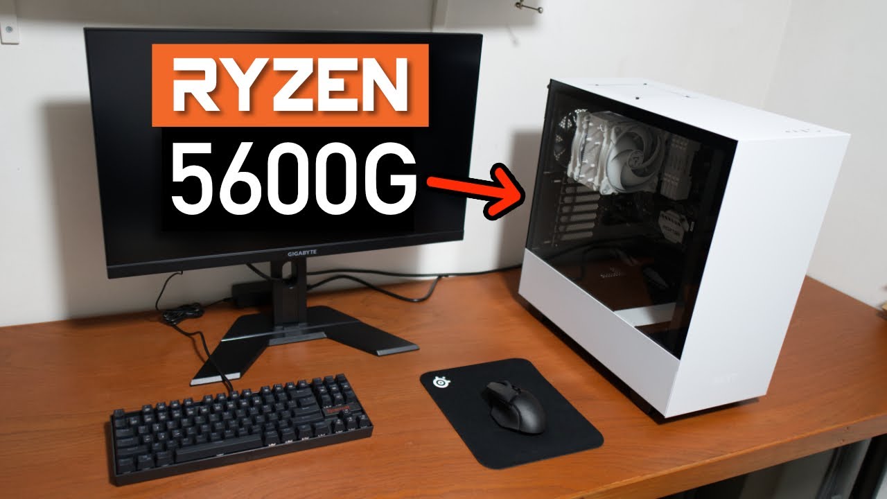 Gaming on Ryzen 5 5600G in 2022 [No GPU PC Build] 