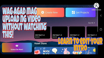 Paano gumawa ng youtube intro Step by Step using Kinemaster | YOUTUBE INTRO idea | Tutorial
