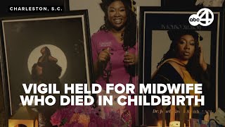 Vigil for Dr. Janell Green Smith sheds light on Black maternal health care crisis