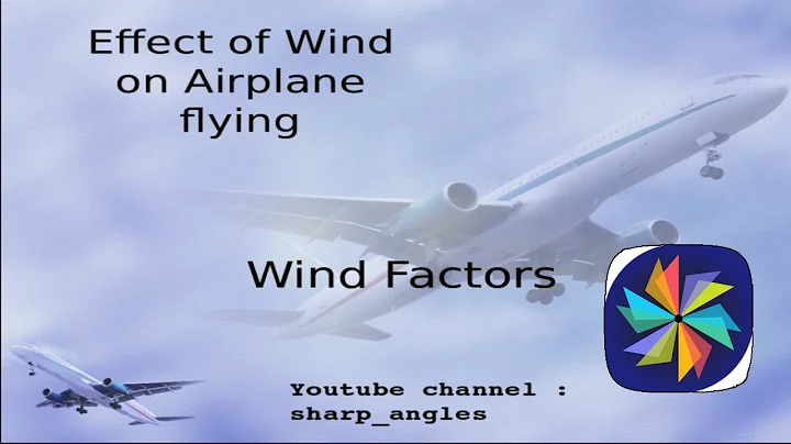 Effect of wind on airplane / aircraft flying (head / tail / cross/ gust)