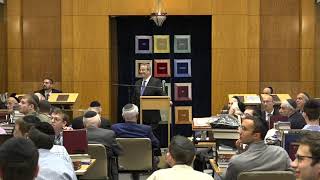 YU Fall 2019 Opening Shiur with Rabbi Dr. Ari Berman