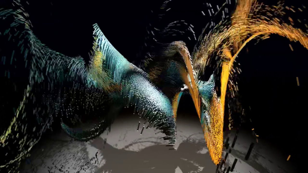 Choreographik Particle System - realTime video with TouchDesigner - YouTube