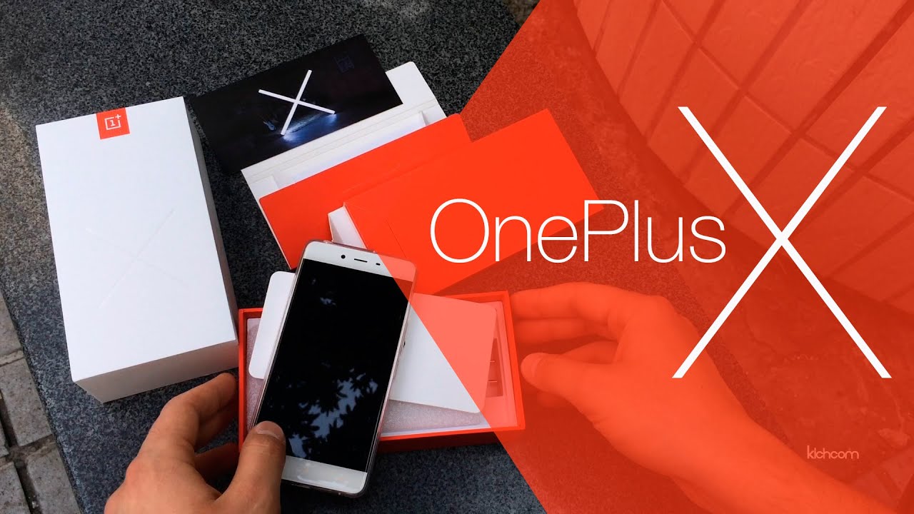 Распаковка unboxing OnePlus X