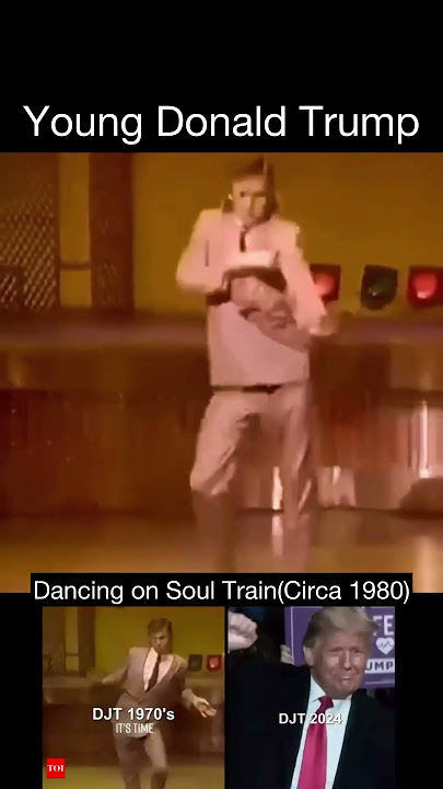 Donald Trump Dancing 1980s Soul Train. #donaldtrump #presiden2024 #fyf #foryou #fypp  #youtubeshorts