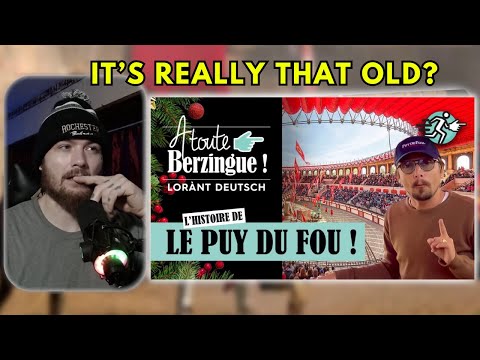 American Reacts to The history of Puy du Fou... L'histoire du Puy du Fou... A Toute Berzingue !