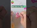 Easy Strawberry Bead Bracelet Weaving Tutorial #diy #kidscrafts #beads