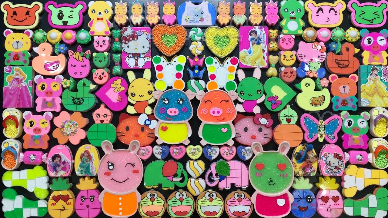 SPECIAL SLIME -  Mixing All My Homemade Slime ! Satisfying Slime Videos 