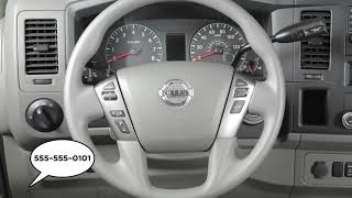 2018 Nissan NV Cargo Van - Making, Receiving and Ending a Call - without Navigation (if so equipped)