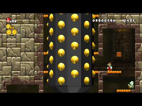 Dolphin 4.0.2 | New Super Mario Bros. Wii - World 6-Fortress (Star Coins) [1080p HD] | Nintendo Wii