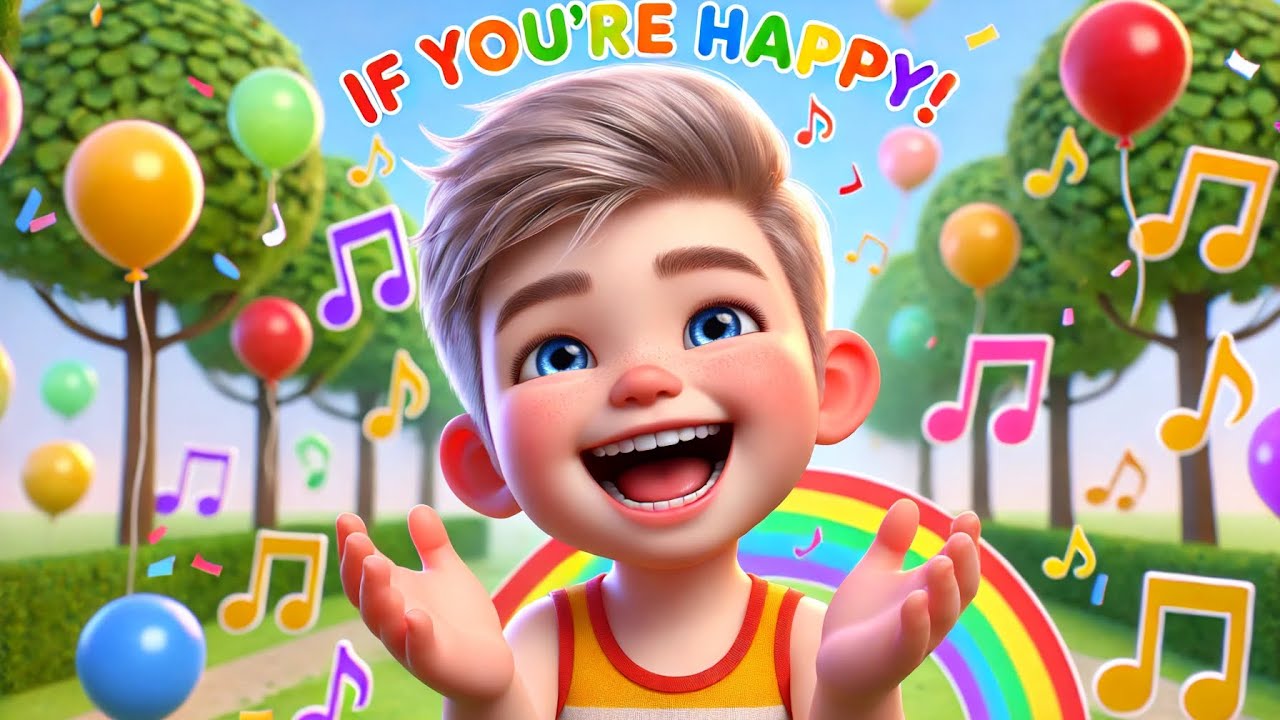 If You’re Happy – Laugh, Clap, and Dance! | Fun Kids Song with Actions