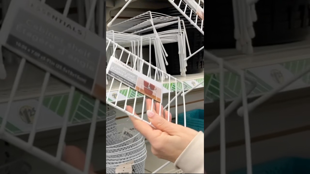 Turn Dollar Tree wire shelves into THIS for your bathroom!🤯