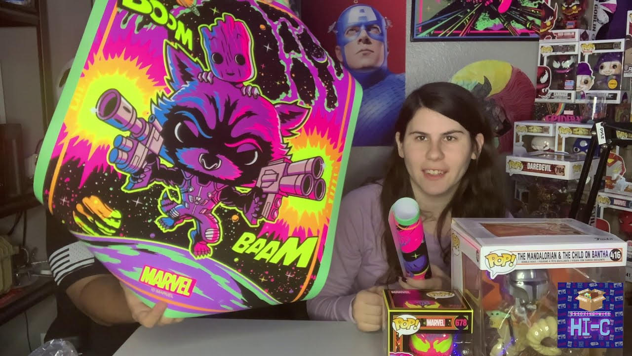 Marvels Black Light Carnage Funko Unboxing!!!