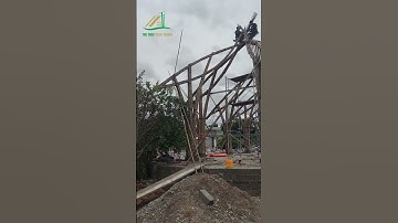 Thi Công Nhà Tre Tầm Vông Lợp Guột cho khách ở Phú Thọ - Tre trúc Ngọc Dương