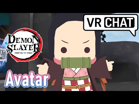 Video Chibi Nezuko Avatar ▬ Kimetsu no Yaiba ▬ VRChat - youtube