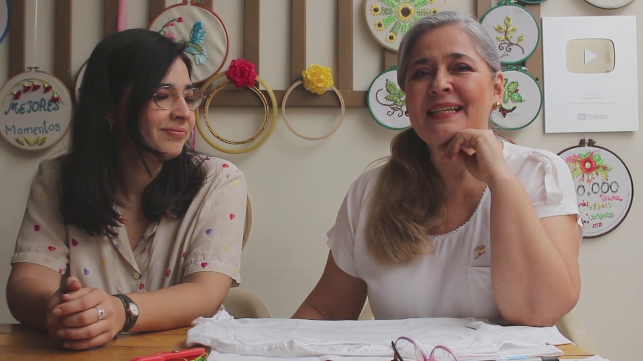Así bordamos a mano mi hija y yo / aprende y vende