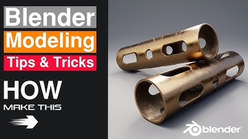 Cylinder Weapon Details _ Blender Hard Surface Modeling _ Blender 3D