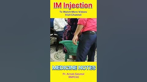 IM Injection #iminjection #injection #deltoidinjection