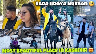 Most Beautiful Place in Kashmir 😱😍❤️| Sada Hogya Nuksan 🥺😔| Keep support