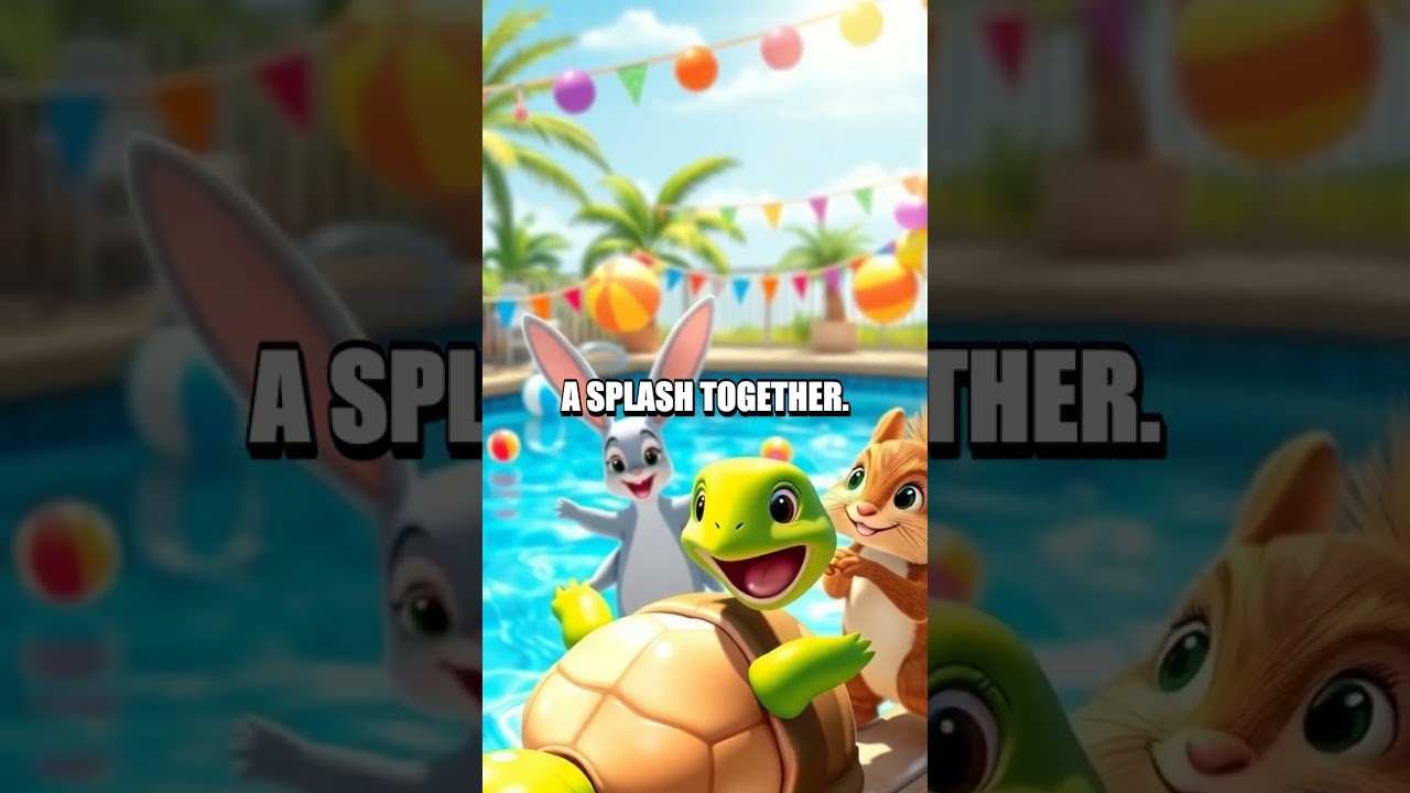 Tina the Turtle's Splashing Pool Party