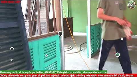 TẬP 2: CẬN CẢNH THI CÔNG QUÁN CÀ PHÊ BAO CẤP TẠI VĨNH KHÚC, VĂN GIANG, HƯNG YÊN. LH:0989898170