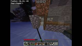 Playing Minecraft post mortem horror mod in bedrock