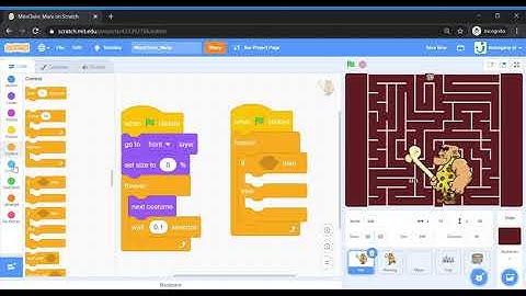 Scratch - Maze (Part 1/2) Tutorial