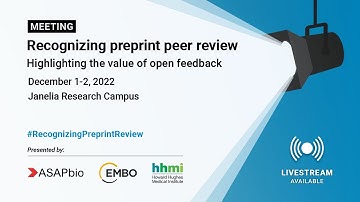 Recognizing Preprint Peer Review (Day 2, Part 4)