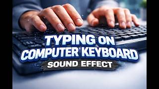 Typing on Computer Keyboard – Sound Effect