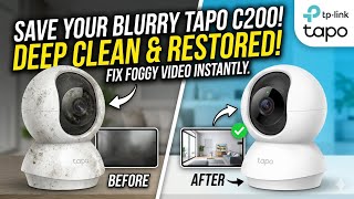 How to Clean & Fix a Blurry TP-Link Tapo C200 Camera (Complete Restoration Guide) screenshot 2