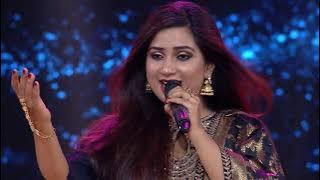 Shreya Ghoshal Singing | Adhir Man Zale Live | Ajay-Atul | Marathi Song | English Subtitles