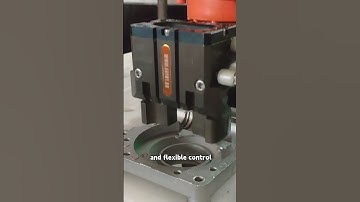 Industrial Robot with Conveyor for Automation.