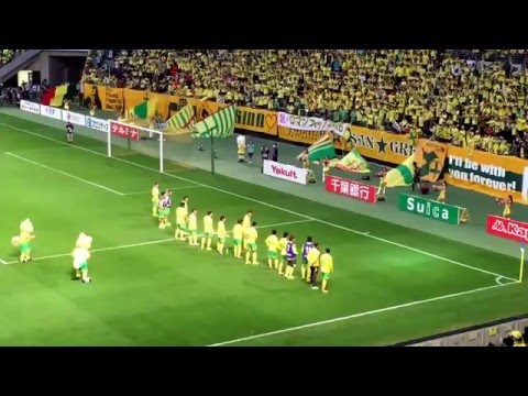 20160409 ジェフ千葉 勝利のでんぐり返り
