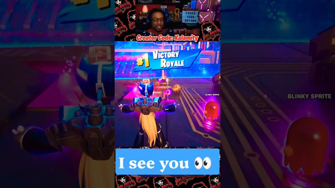 I see you with a Blinky sprite #Fortnite #FortniteClips #FortniteShorts