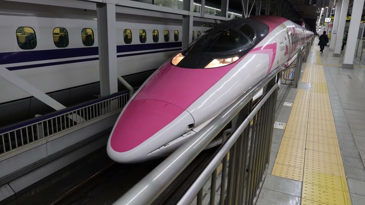 500系 V2編成【こだま842号】博多駅発車