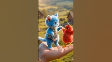 "Kucing dan bebek joget lucu"🐱🦆 #kucing #kucinglucu #cat #funnyshorts #cute #shortsfeed #catshorts