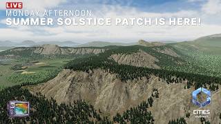 📱🏙️ Summer Solstice patch is live! The big day is here! Texture overhaul and performance update! Profile