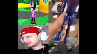 Goofy just explode a video Minnie mouse for no reason and why would you do that goofy?