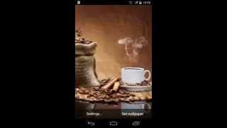 Coffee Live Wallpaper screenshot 5