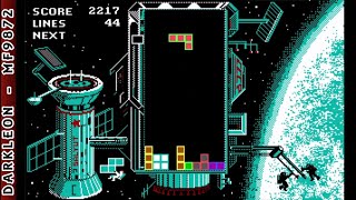 Tetris © 1988 Spectrum Holobyte - PC DOS - Gameplay