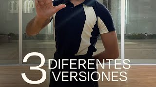 3 diferentes versiones
